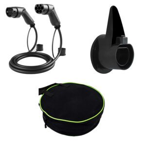 Câble de recharge Type 2-Type 2 avec sac et support